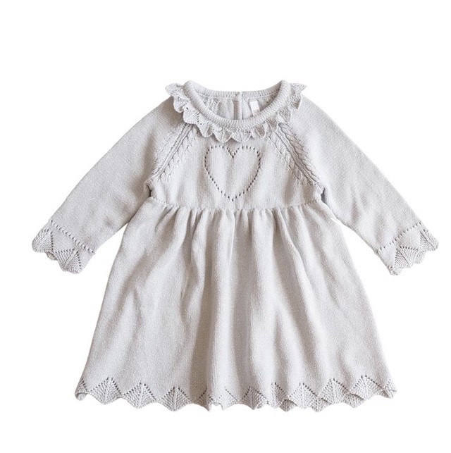 在庫処分特価 コットンニットワンピース 子供服 Maison Bongo 子供服