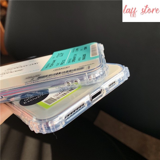 Iphoneケース クリア エアポートチケット ステッカーデザイン バーコード 航空券 チケット ユニセックス おしゃれ おもしろい かわいい カバー スマホケース ソフトケース 6 6s 6plus 6splus 7 8 7plus 8plus X Xs Xsmax Xr 11 11pro 11promax 個性的 ソフトジャケット