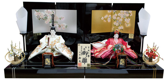 「松 寿」作 親王飾り
