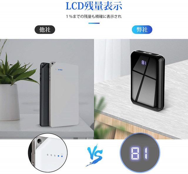 モバイルバッテリー 軽量 コンパクト 大容量 急速充電 小型 充電器 mah 急速 充電 Iphone Ipad Android 各種対応 Lakko 公式オンラインショップ