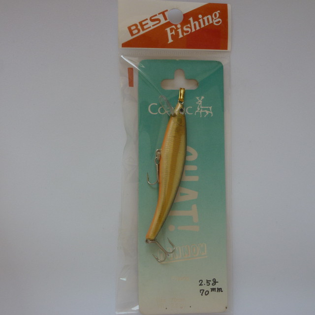 2 5g 70mm Old コータック ミノー Coatac Minnow トラウト バス 海の小物 ルアー ヴィンテージ オールド レア 希少 釣具屋 加藤商店 ハンドメイド トラウト ルアー サーモン バス スプーン ミノー レア コレクション 釣り シーバス