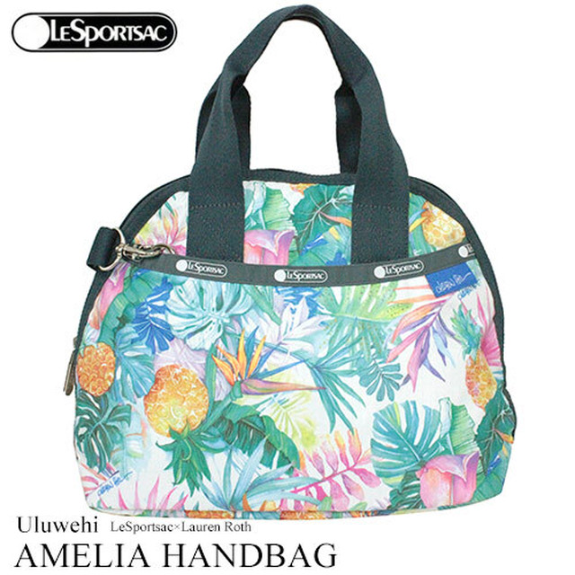 Lesportsac Lauren Roth ハワイ限定 Lesportsac レスポートサック ウルヴェヒ アメリアハンドバッグ Clara Hawaiian Select Shop