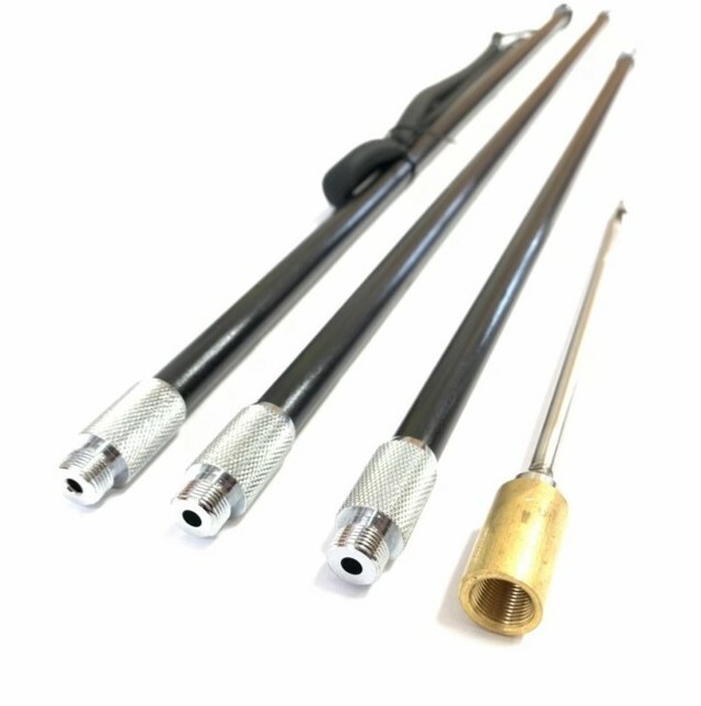 一本銛 銛 4点セット カーボンファイバー製 3ピース 5cm 手銛 スピアフィッシング クラスタースピア ポールスピア ヤス ダイビング Aio Online Store