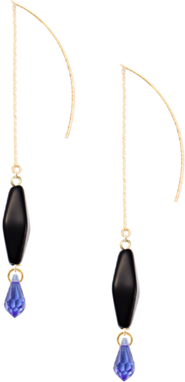 ひよ かめりあ ピアス No21 カメリアの咲く庭