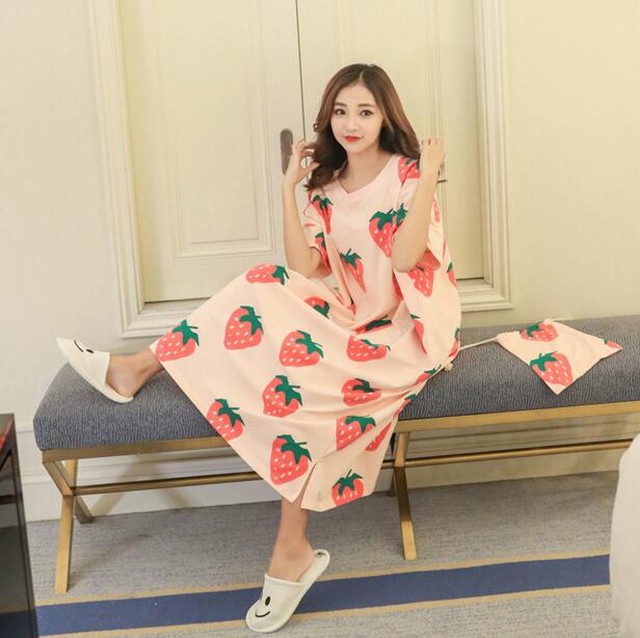 ルームウェア 可愛い ワンピース 人気 インスタ 3色 夏 Nikkihouse