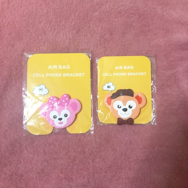 モバイルアクセサリー ダッフィー もものはな