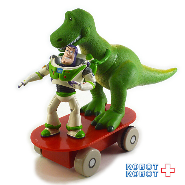 Hkdl 香港ディズニーランド トイストーリー プルバック バズライトイヤー レックス Robotrobot