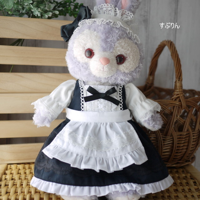 エプロン ワンピース セット メイドさん ステラルー すぷりんshop ぬいぐるみ服のしたてやさん