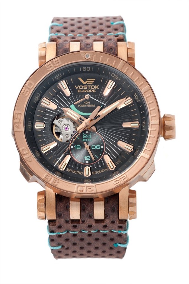 【VOSTOK EUROPE ボストークヨーロッパ】ENERGIA Open Heart/エネルギア オープンハート(ブロンズ)/正規輸入品