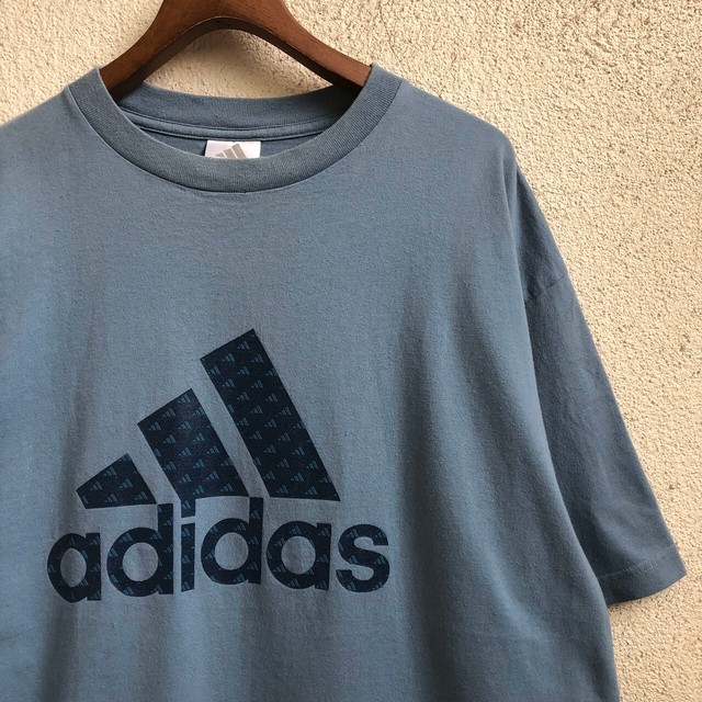 Vintage Adidas アディダス ロゴtシャツ 青 Xl Slat Albatross Vintage