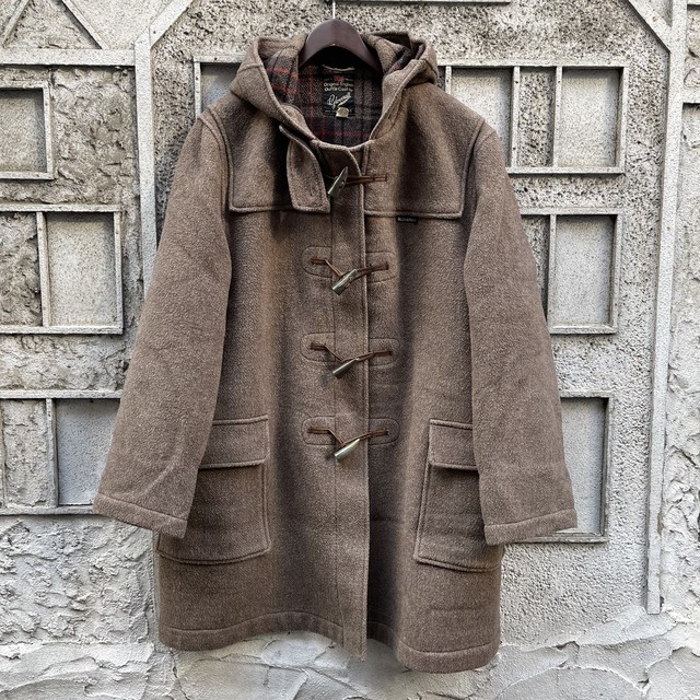 ブリティッシュの本質 70s Gloverall グローバーオール ダッフルコート ブラウン 46 Slut Albatross Vintage