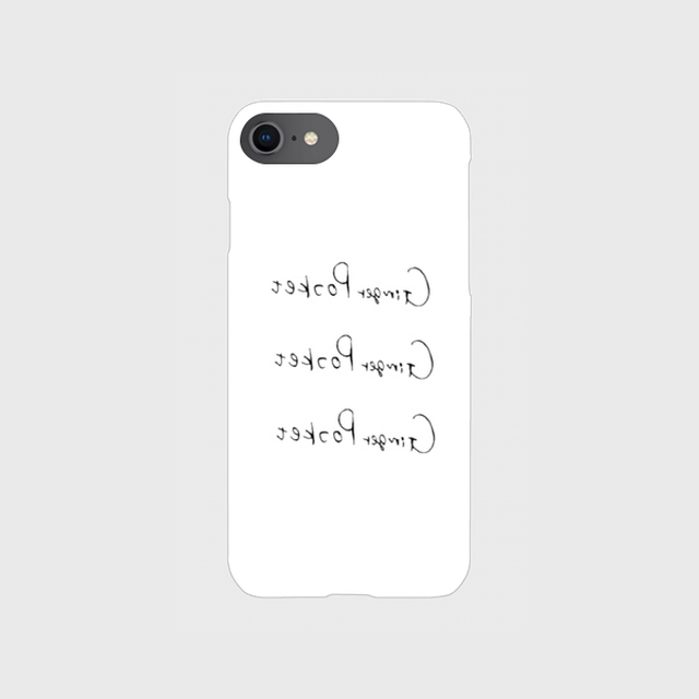 Gingerpocket 手書き風ロゴiphoneケース2 Ginger Pocket