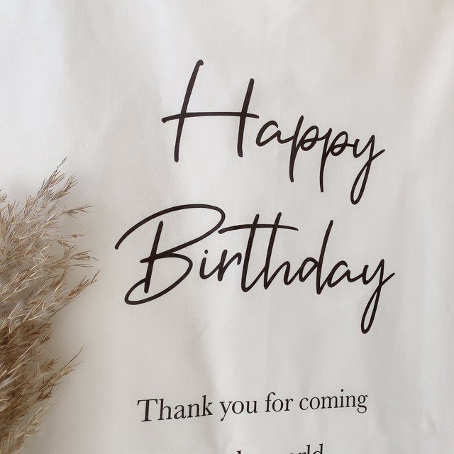 送料無料 バースデータペストリー 誕生日飾り ハーフバースデー 名入れ Moment