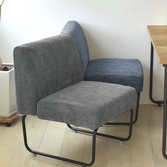 Nove Dining 1P Sofa / インダストリアル ソファ
