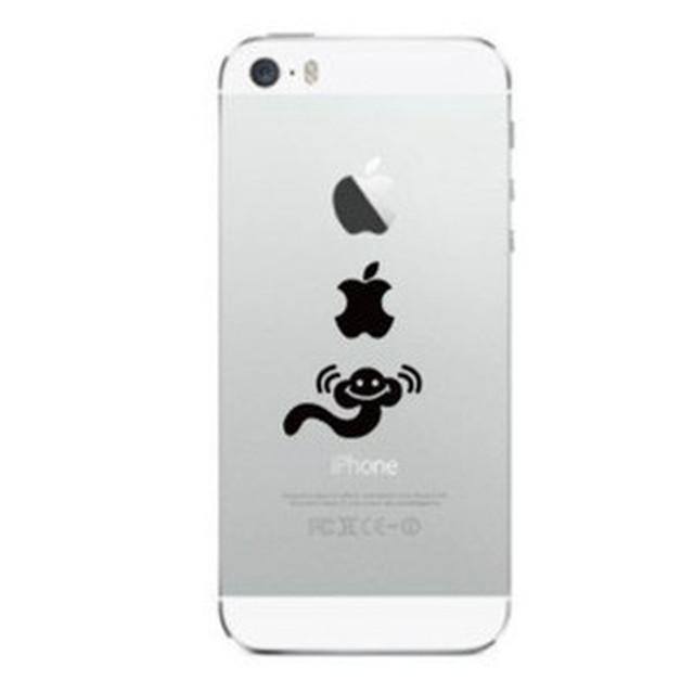 Iphone Deco りんごマークの周りに貼るステッカー For Iphone5 5s 5c へび カッティングステッカー商品の通販専門店 Csk Direct