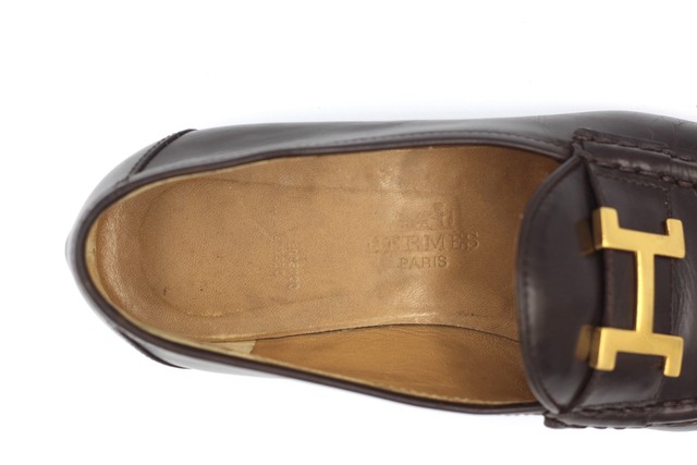 Hermes エルメス コンスタンスローファー 35ハーフ 22 5cm イタリア製 婦人靴 レディースシューズ ローファー バーキン ケリー Vivo Shoe Salon