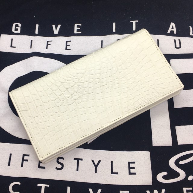 期間限定値下げ クロコダイル ヒマラヤ 本革 長財布 二つ折 レディース ガネーシャ Shop