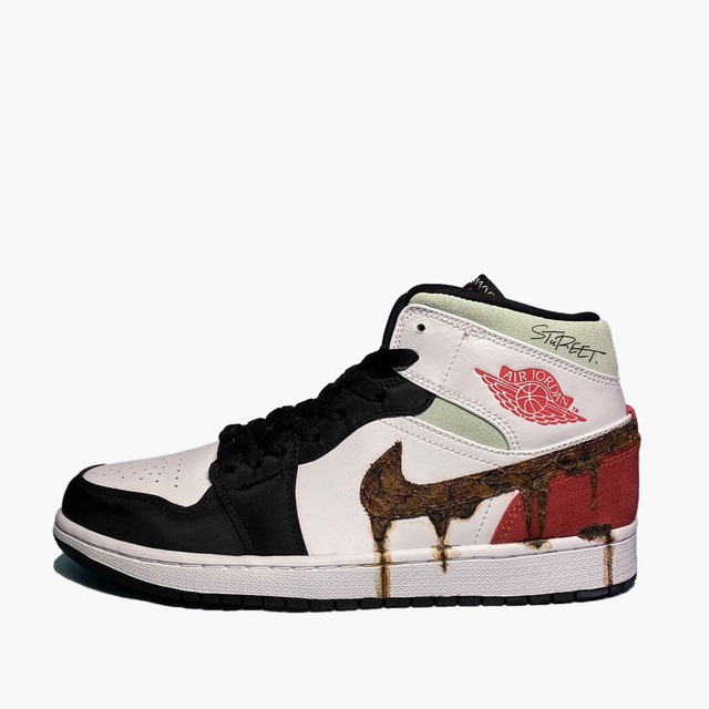 AJ1 MID RUST DROP