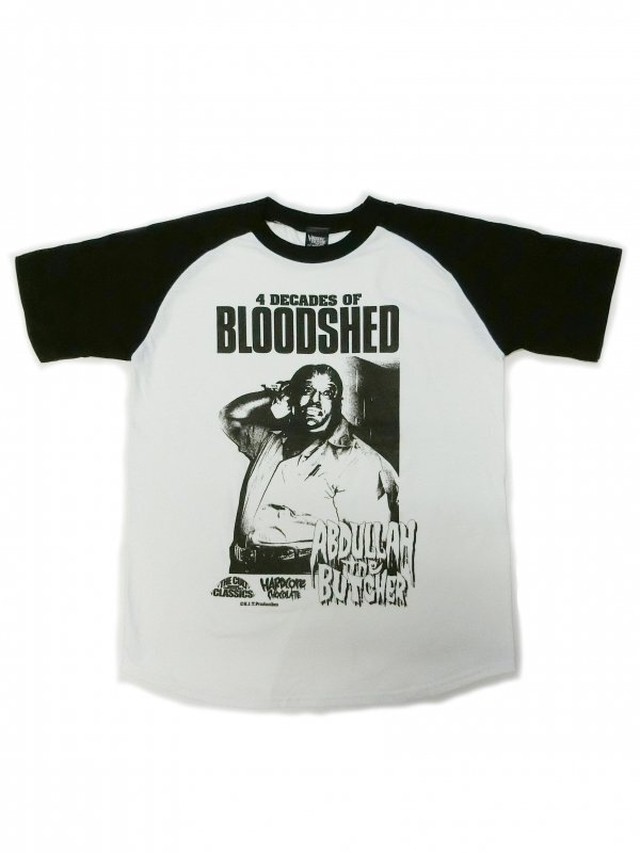アブドーラ・ザ・ブッチャー/4 DECADES OF BLOODSHED(半袖ラグラン)/ハードコアチョコレート