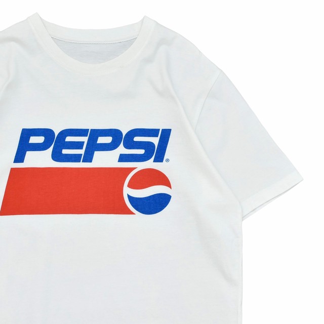 PEPSI COLA logo print T-shirt