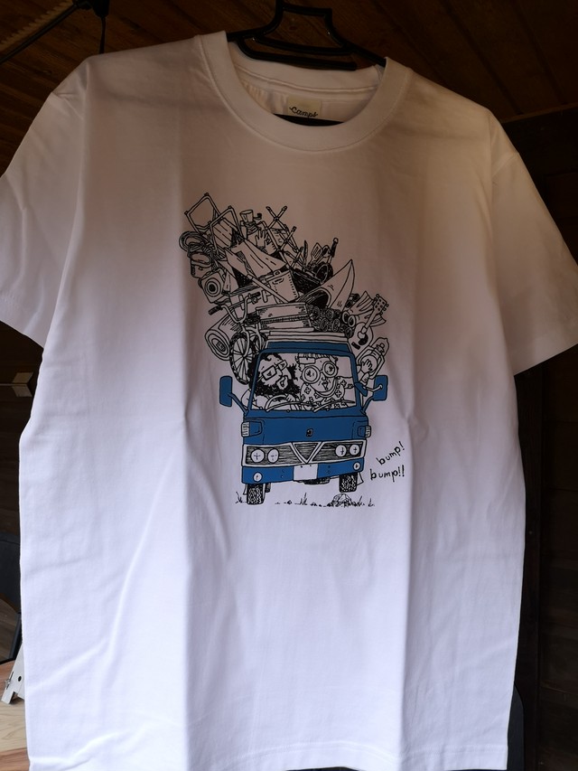 Campsオリジナルイラストtシャツ 過積載 Nowest Camp Online Shop