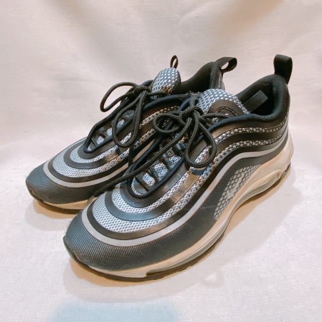 ナイキ エアマックス97 スニーカー 黒グレー Nike Air Max97 Uta