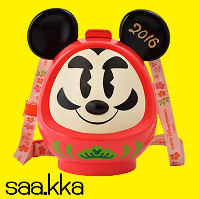 限定 ミッキーだるま ポップコーンバケット Saa Kka
