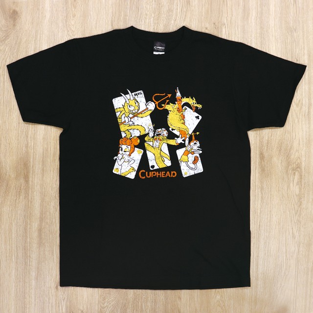 CUPHEAD ( カップヘッド ) Tシャツ (E) / エンスカイ