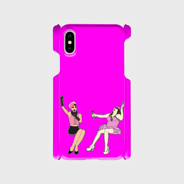 Violet Chachki Alyssa Edwards Iphone X 10 Iphoneケース Pink ピンク Drag Race ドラァグレース Rpdr Fan