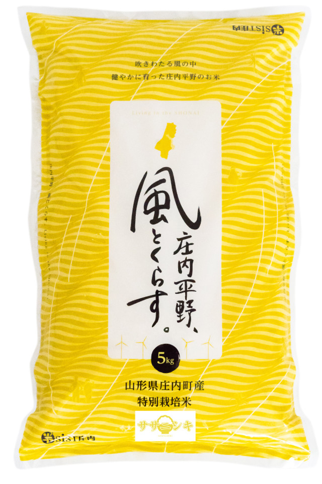 ササニシキ 令和2年産 5kg 山形県庄内町産 米シスト庄内 直販店 ササニシキ 令和2年産 5kg 山形県庄内町産 米シスト庄内 直販店