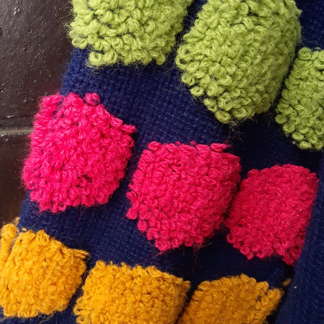 Loop Yarn Design Sweater ループヤーンデザイン七分丈セーター Small Change ヴィンテージ 古着 Smallchange スモールチェンジ