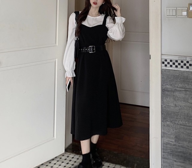 サスペンダーワンピース Poppytown