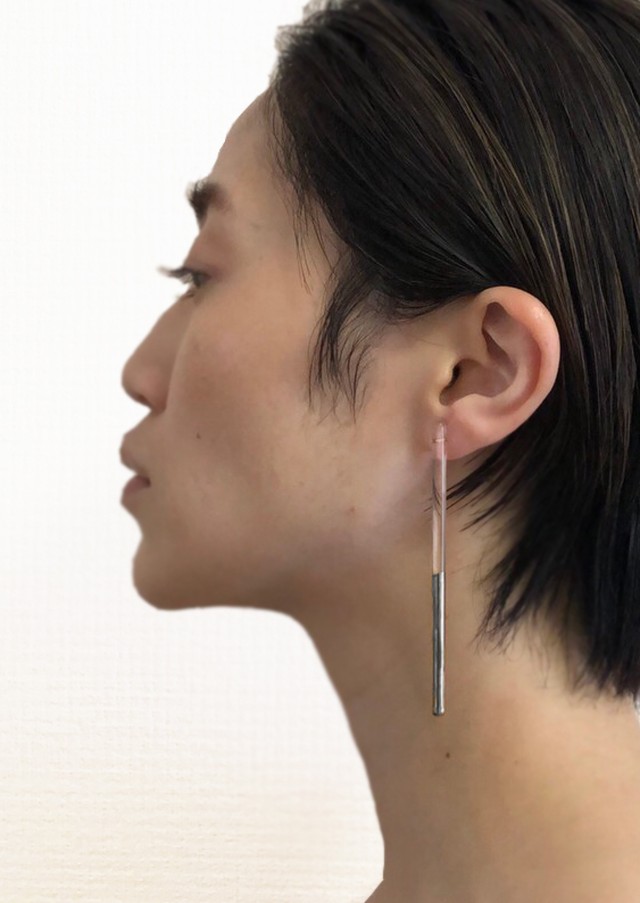 Husky Line Pierce Down Platinum One Piece Lucemacchia