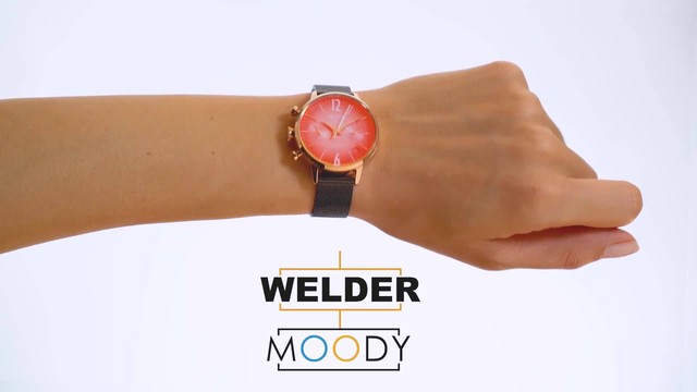 Welder Moody ウェルダームーディ デュアルタイム メッシュベルト 36mm レディース Wwrc726 正光堂時計店