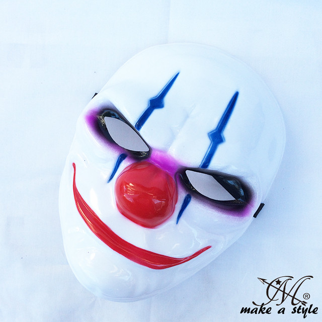 クラウン ピエロ ヒップホップ ダンス マスク お面 359 Makast