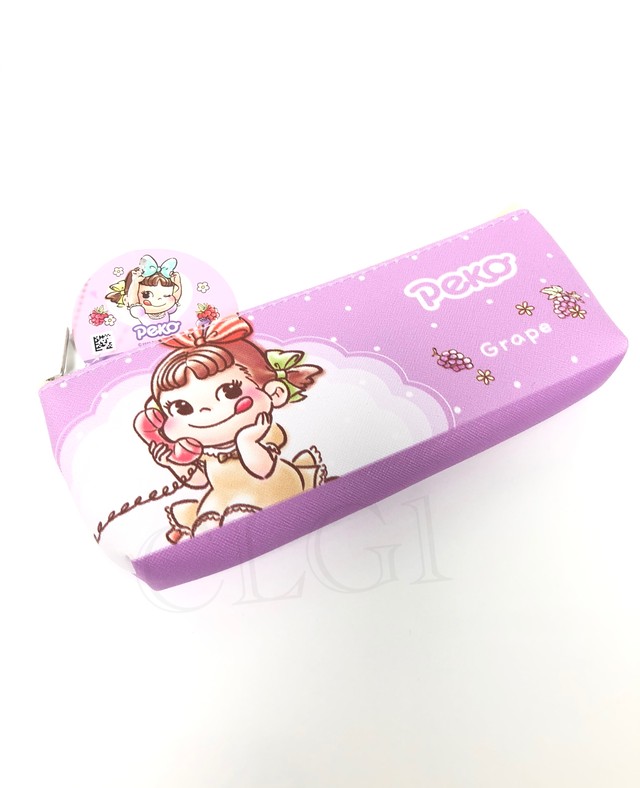 ペコちゃん 筆箱 ペンケース 韓国 文房具 Clg1