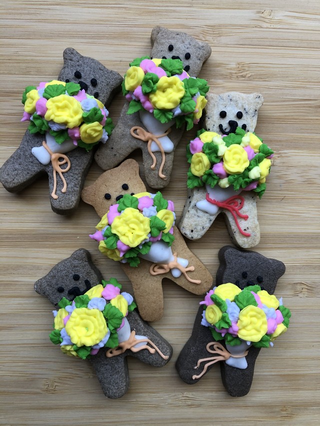 花束抱っこくまさんクッキー Kilin S Cookie