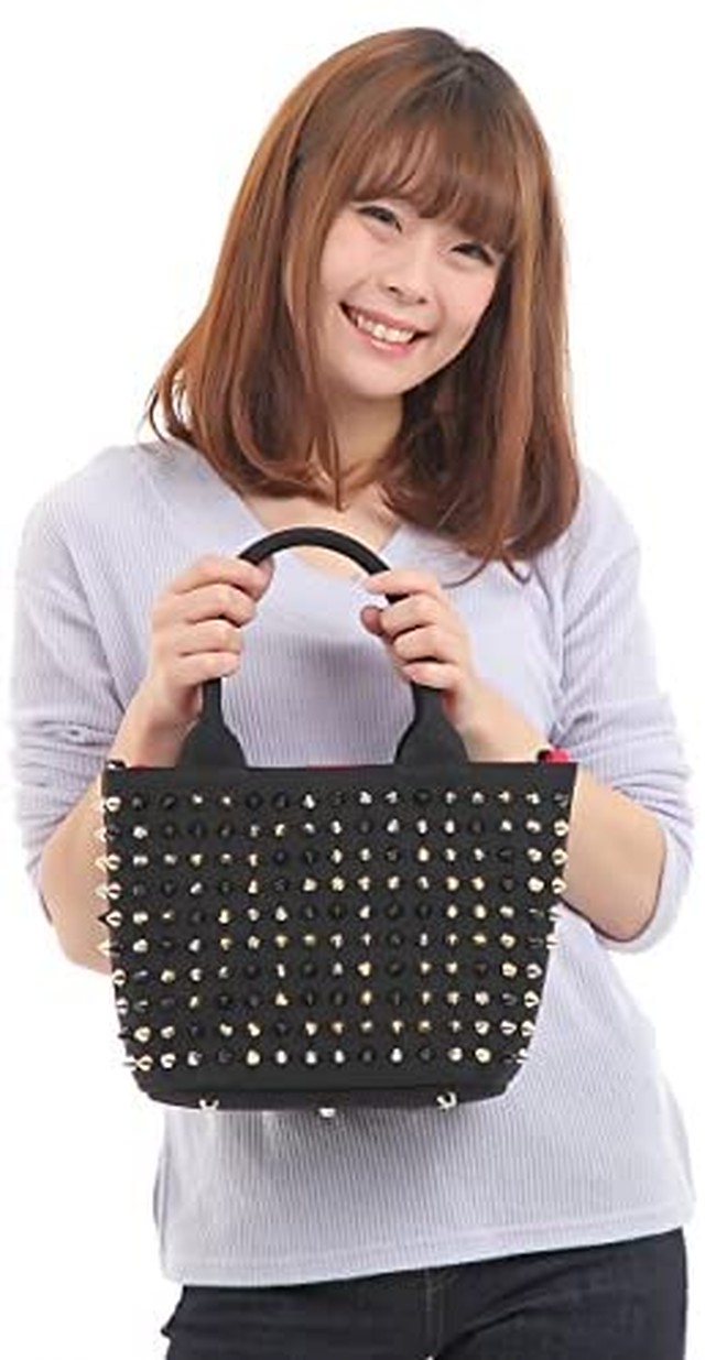 Jpcs ラシカル Rasical エキドナ ハリートート スタッズ バッグ ラインストーン キャンバス トートバッグ メンズ レディース トゲトゲ Az Japan Classic Store