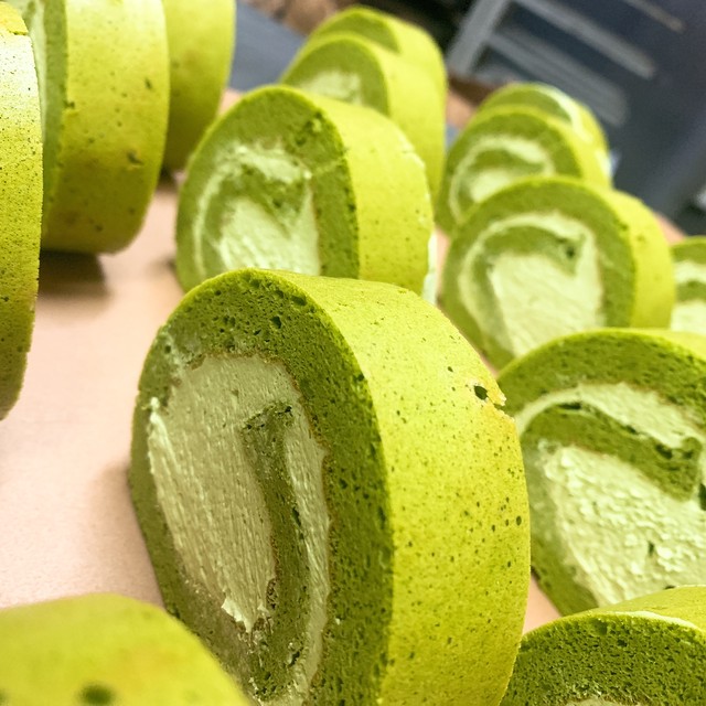 低糖質 抹茶ロールケーキ 冷凍発送 パティスリーミムラ