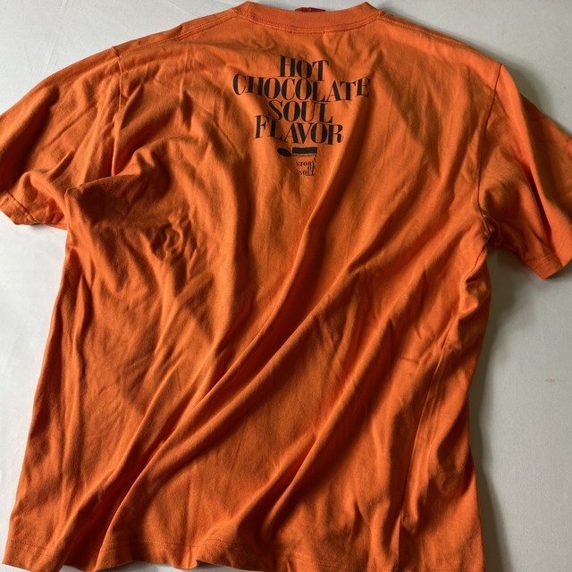 Wholenine ホールナイン ストリート オレンジ Tシャツ メンズ 古着 古着屋casacasa