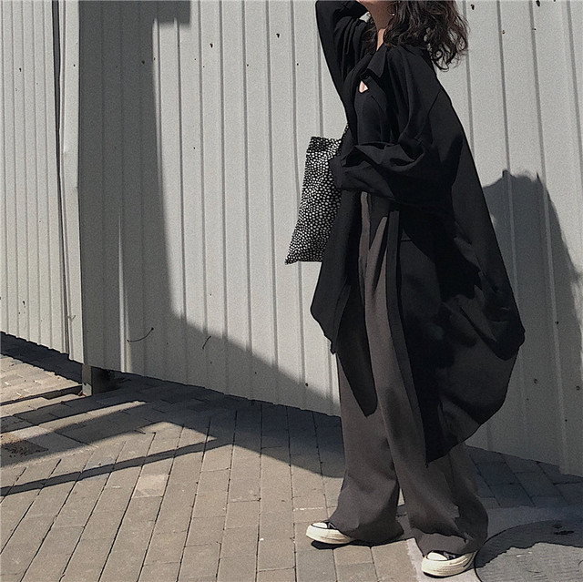 シャツワンピ ロングシャツ シャツコート ブラウス ロング丈 ビックシャツ ビックサイズ ワンピース コート トレンチコート ライトアウター ウィンドブレーカー レディース アウター 秋冬 春夏 ミリタリー モッズ マキシ丈 Korya122 Sumoa