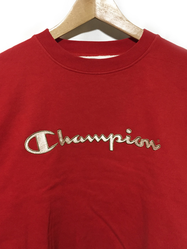 Champion チャンピオン ロゴスウェットトレーナー レディースxs C0155 古着屋icecream