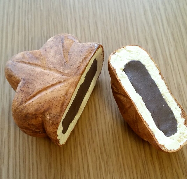 実物大食品サンプル あんこ入りもみじ饅頭 Kaorarden