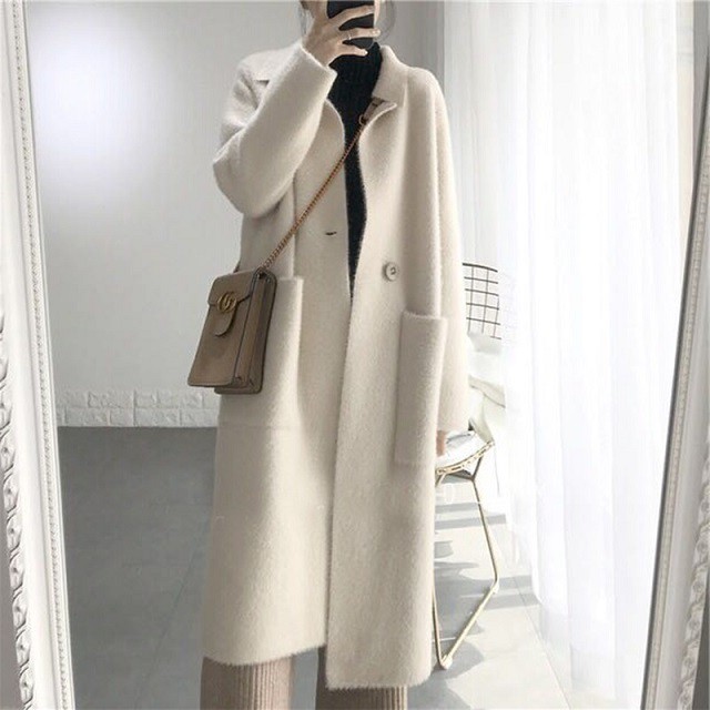 激安通販の ホワイト ロングコート ロングコート