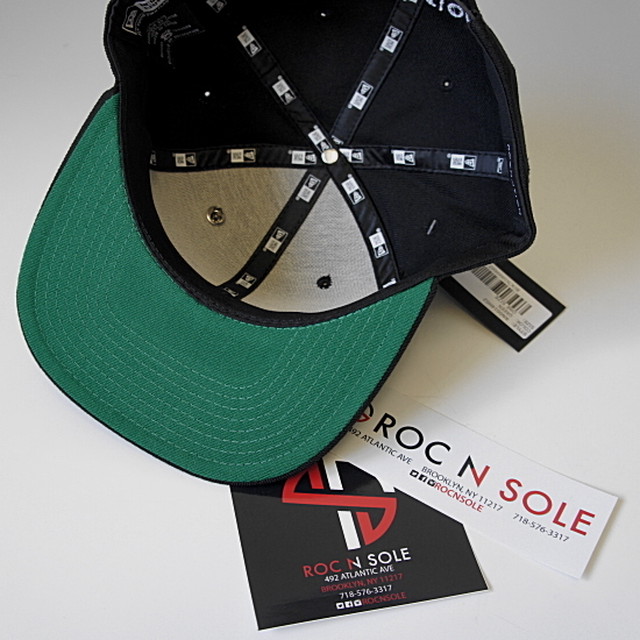 Rocnation New Era ロックネイション別注ニューエラ Old School Snapback ツバ裏 緑 Clomani