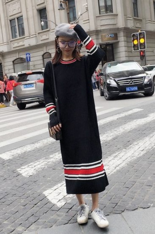 ニットワンピ ニットワンピースロング タイト コーデ 40代 冬 50代 Vネック 30代 ロング丈 ニットワンピ 長袖 バイカラー 冬部屋着 カジュアル ゆったり 通勤 30代 おしゃれ 大人 Dress No Sato