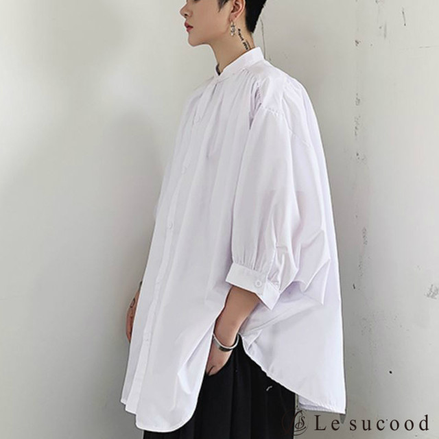 日本の髪型のアイデア 綺麗なオーバーサイズ シャツ メンズ