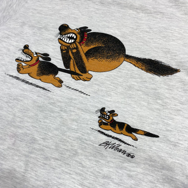 90 S Crazy Shirt Hawaii Printed T Shirt クレイジーシャツハワイ 猫 キャラクター Tシャツ サーフ 両面プリント 古着 Whiteheadeagle