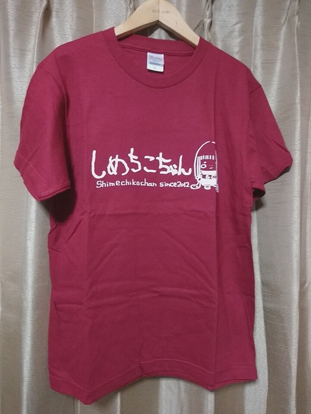 Tシャツ しめちこちゃんｔシャツ エンジ しめちこショッピング