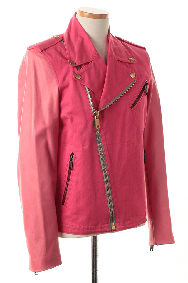 即納商品 Marc Jacobs ライダースジャケット 可愛いピンク色 Beautiful Star 二号店
